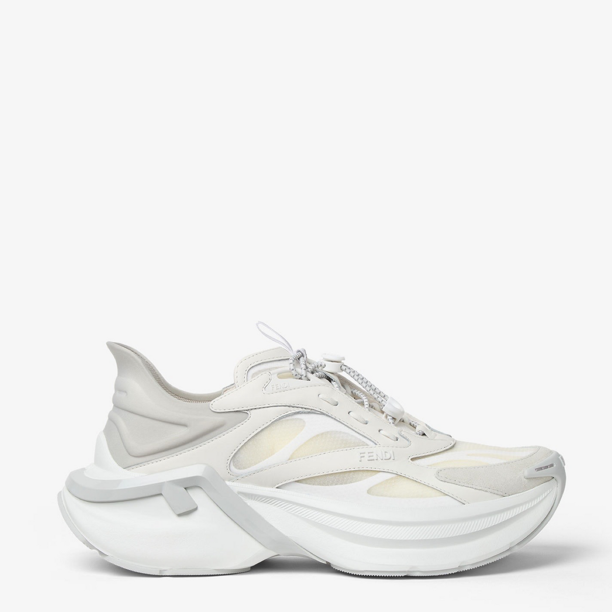 Fendi F-Light Sneakers 7E1846AYFPF1V80 Lateral View
