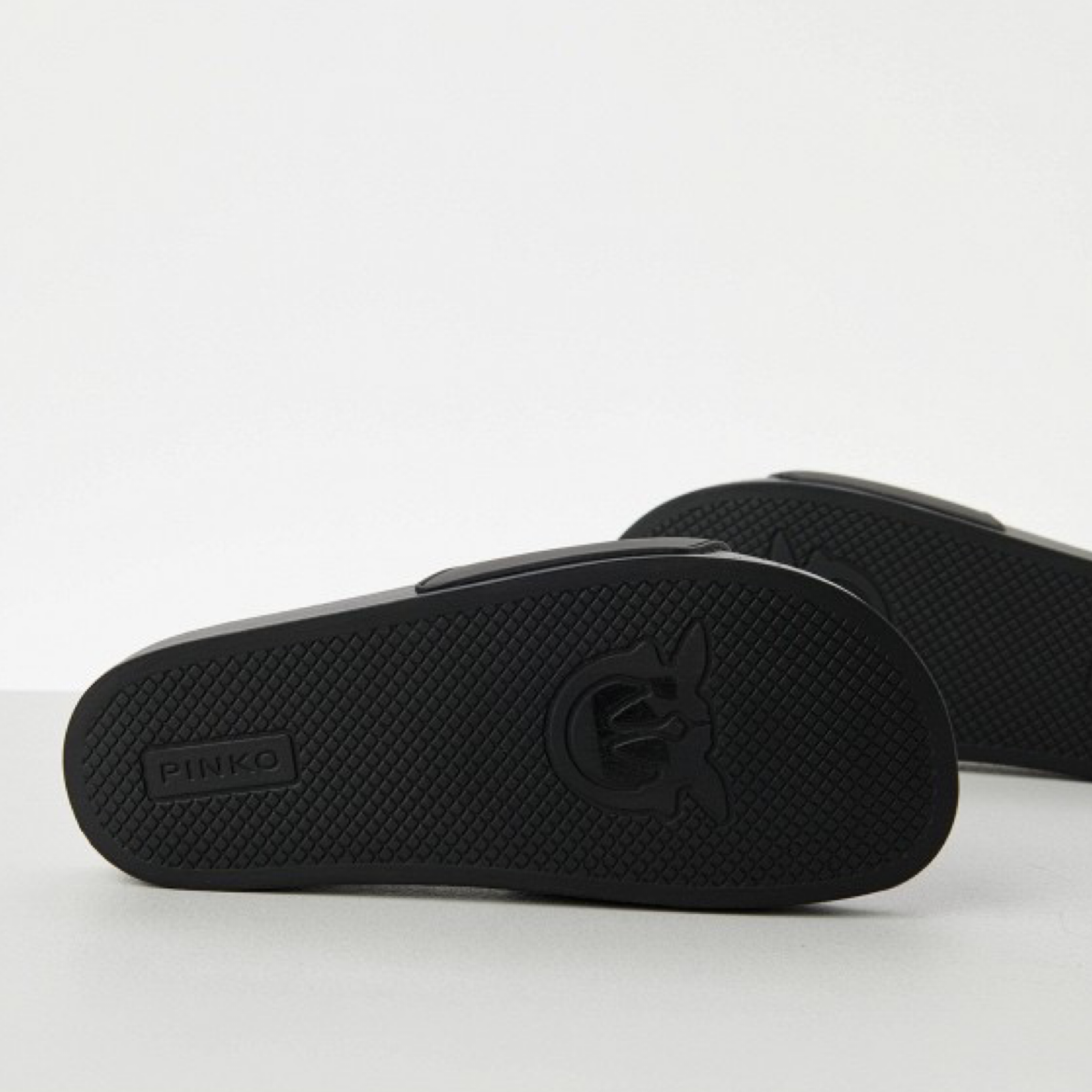 Дамски черни чехли Pinko Women Slippers SS0093 E027 Z99 Insole View