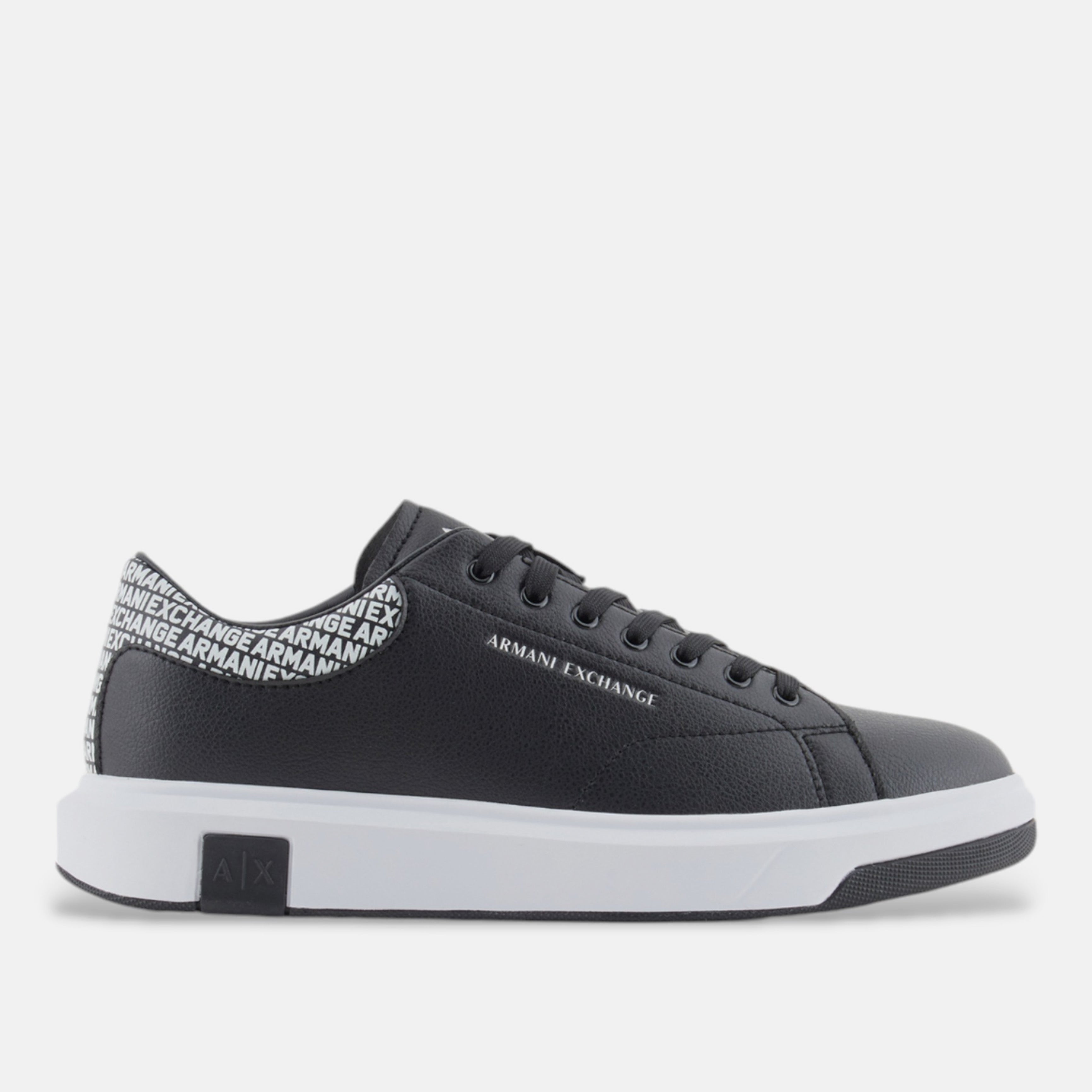 Мъжки кецове Armani Exchange Men Sneakers XUX123 XV761 S277 Black Lateral View 2