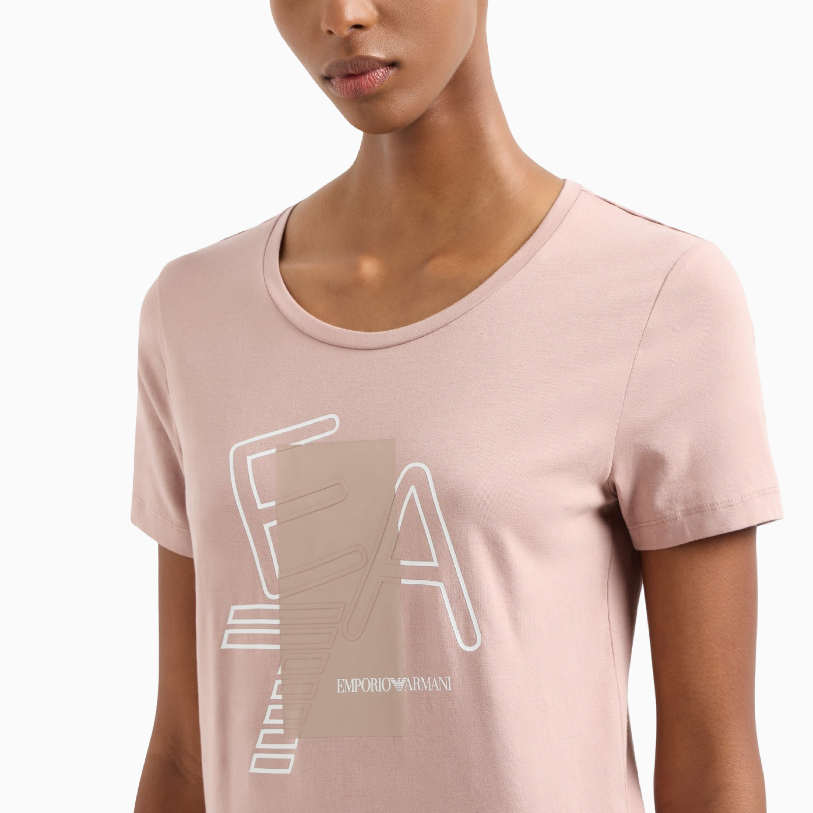 Дамска тениска EA7 Emporio Armani Women T-shirt 7W000187 AF10373 Close-Up