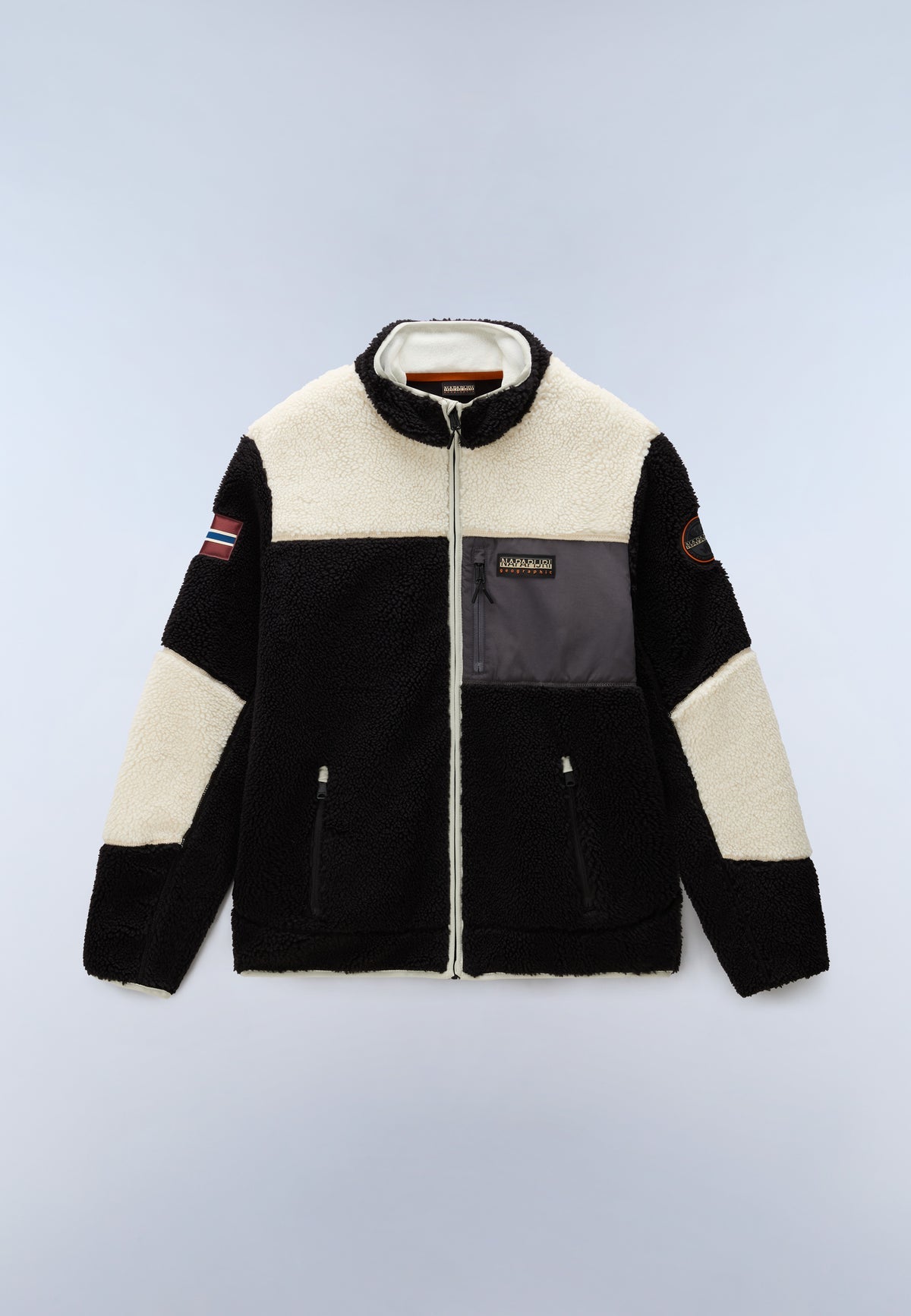Men’s Full-Zip Fleece Hoodie Napapijri Yupik
NP0A8AZUYUPIKFZ5 MCB front view 1