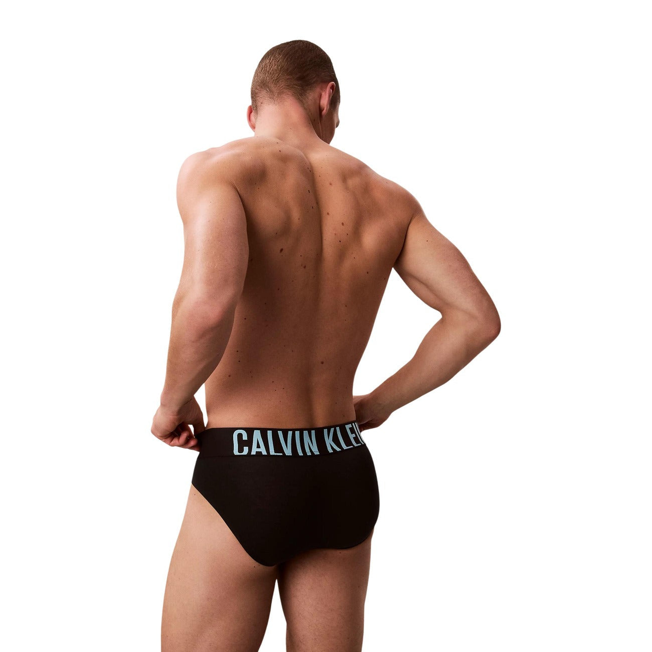 Мъжки слипове Men’s briefs Calvin Klein
000NB3607A 54L Black back view