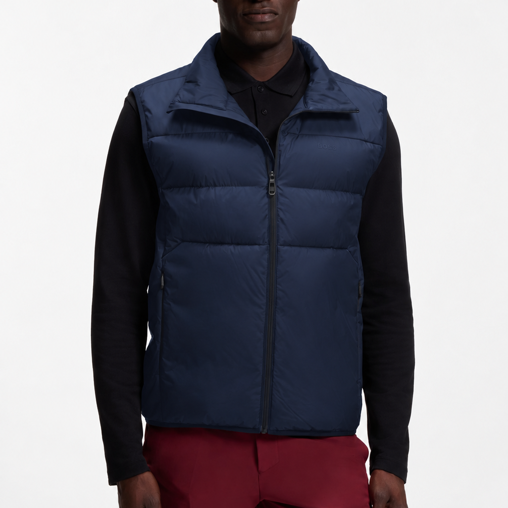 Men’s gilet Hugo Boss OW Urbanex Puffer
50565207 402 Dark Blue