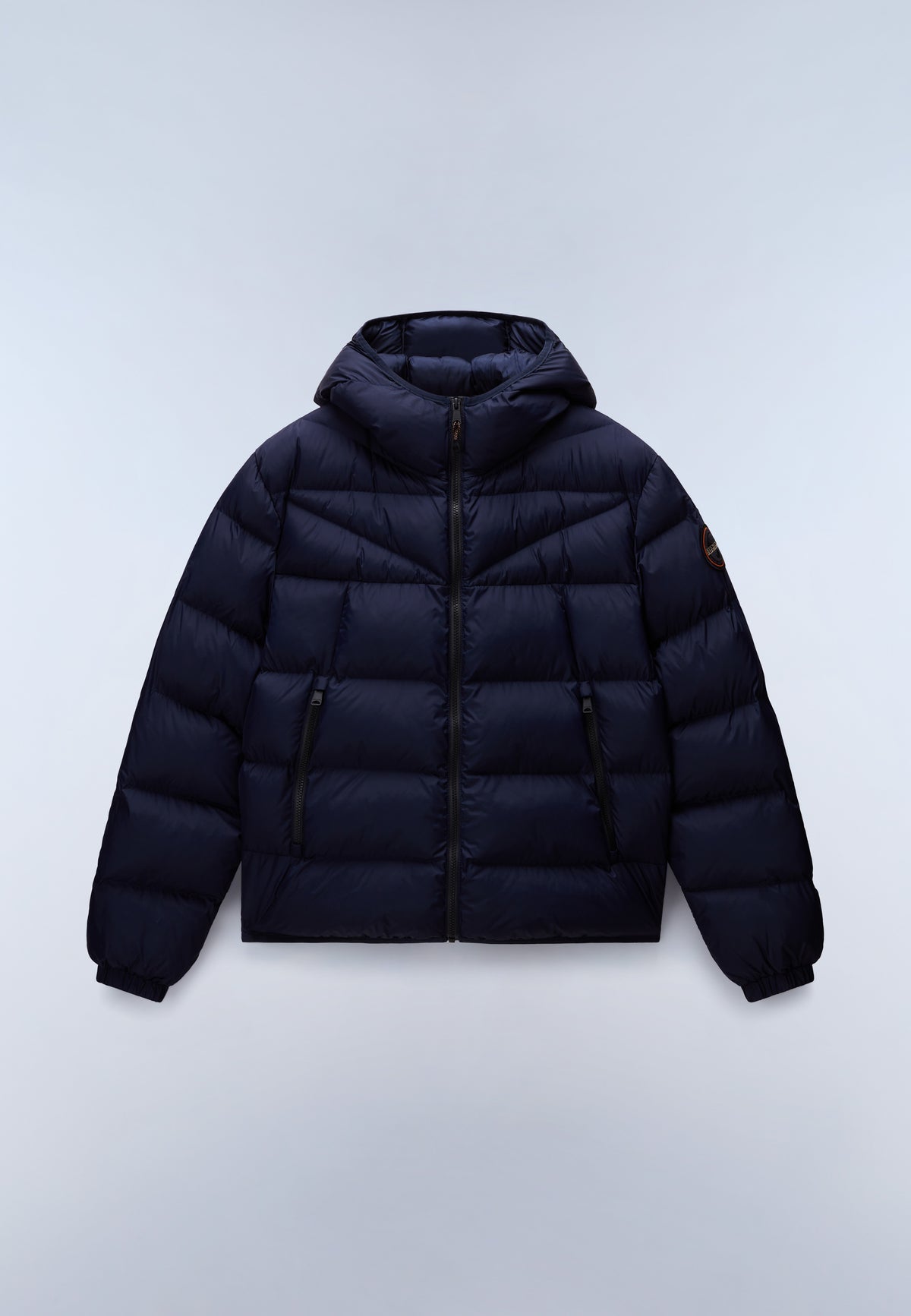 Men’s hooded puffer jacket Napapijri Molveno
NP0A88V2A 176 Dark Blue front view