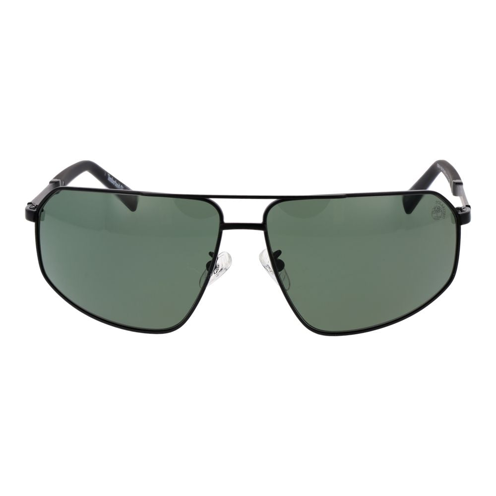 Мъжки слънчеви очила Men’s metal sunglasses Timberland TB9341-H 02R Black front view