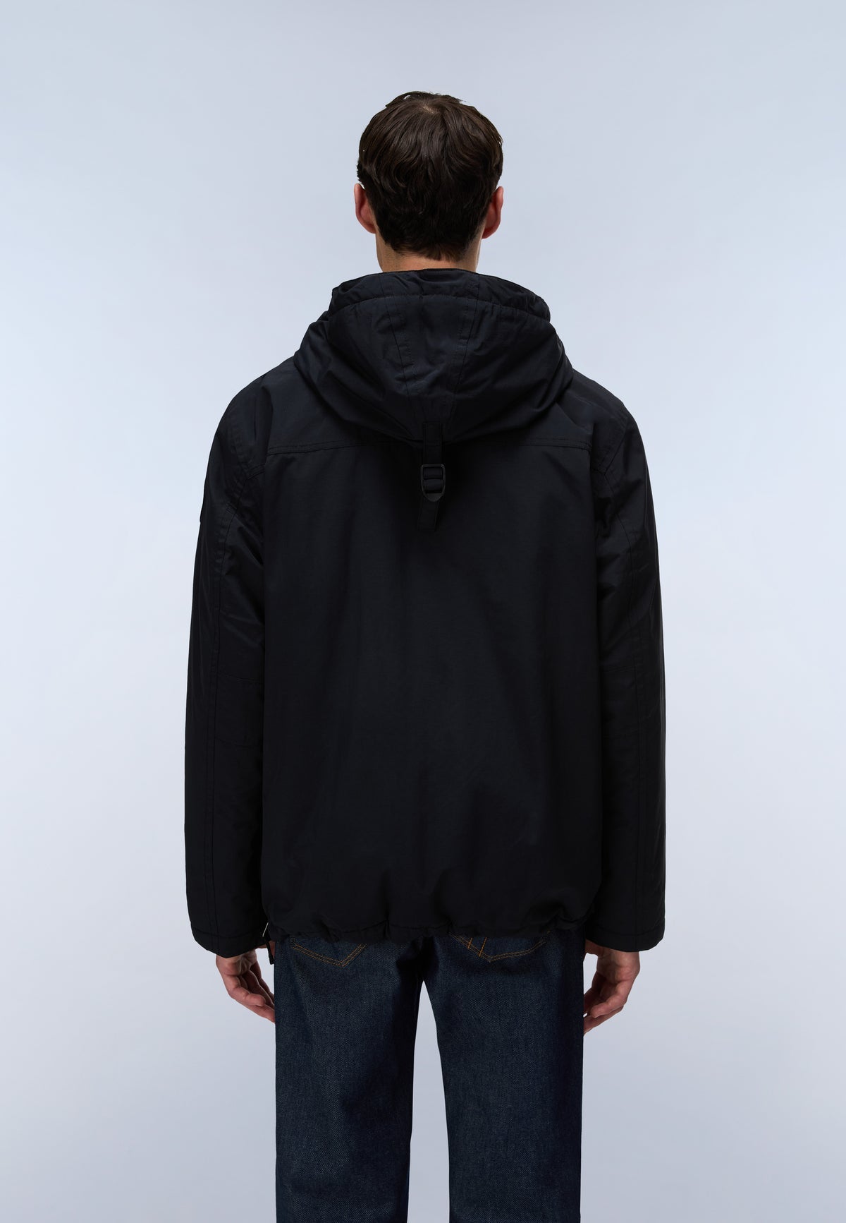 Men’s pocket anorak jacket Napapijri Rainforest
NP0A4GMD Black back view