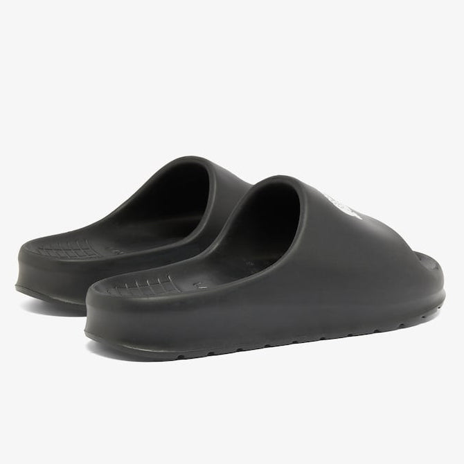 Мъжки чехли Men’s slippers Lacoste Serve Slide 2.0 48CMA0010-312 Black / White angled view
