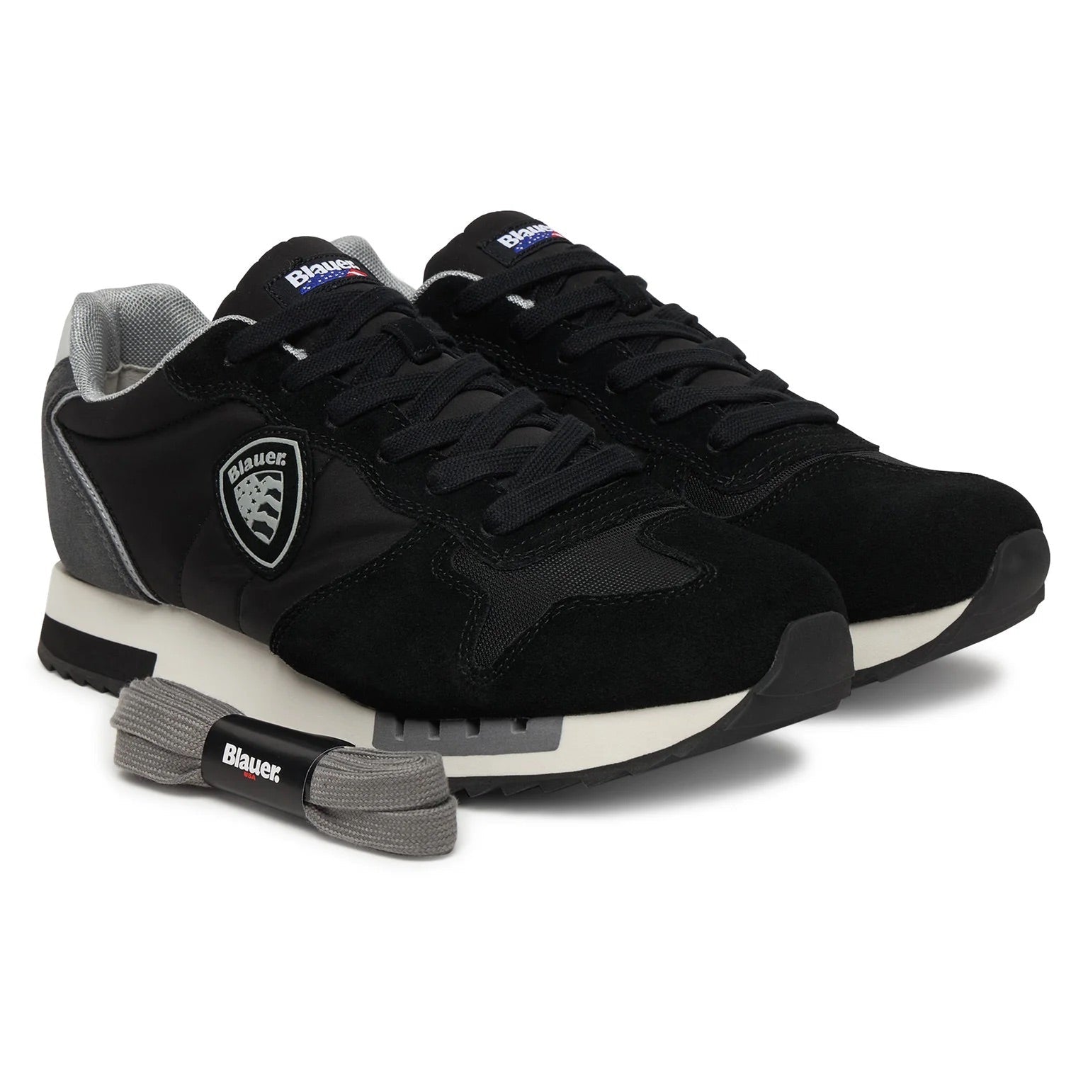 Мъжки маратонки Men’s sneakers Blauer
F6QUEENS05MES Black angled view