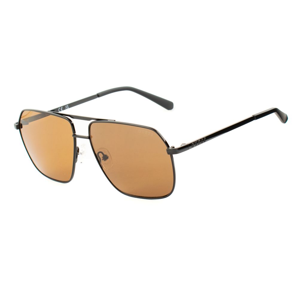 Мъжки слънчеви очила Men’s sunglasses GUESS GF000606001E Black angled view