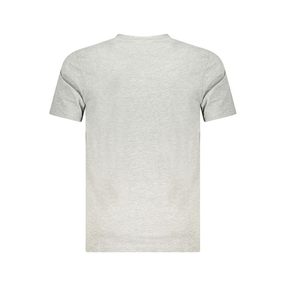 Мъжка тениска Men's t-shirt Cavalli Class TXT60FJD060 05014 Gray back view