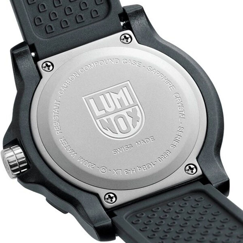 Мъжки часовник Men’s watch Luminox Black Ops XL8882F back view