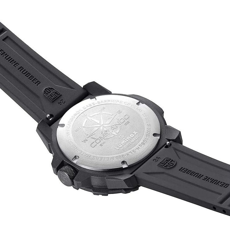 Мъжки часовник Men’s watch Luminox Commando Raider Military GMT XL3321 bottom view