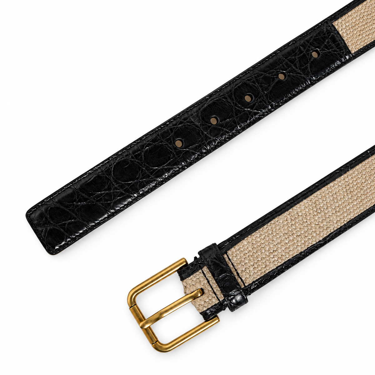 Men’s woven belt DOLCE & GABBANA
BC4452 A2V39 8P949 top view