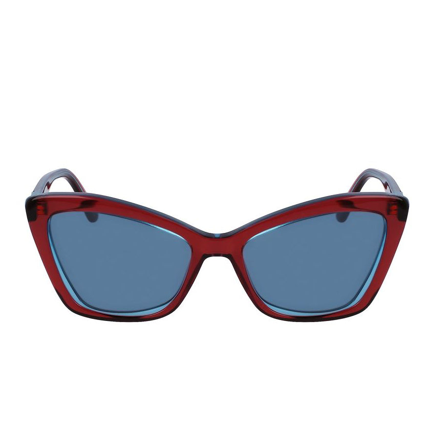 Слънчеви очила Unisex sunglasses KARL LAGERFELD KL6105S604 Red front view