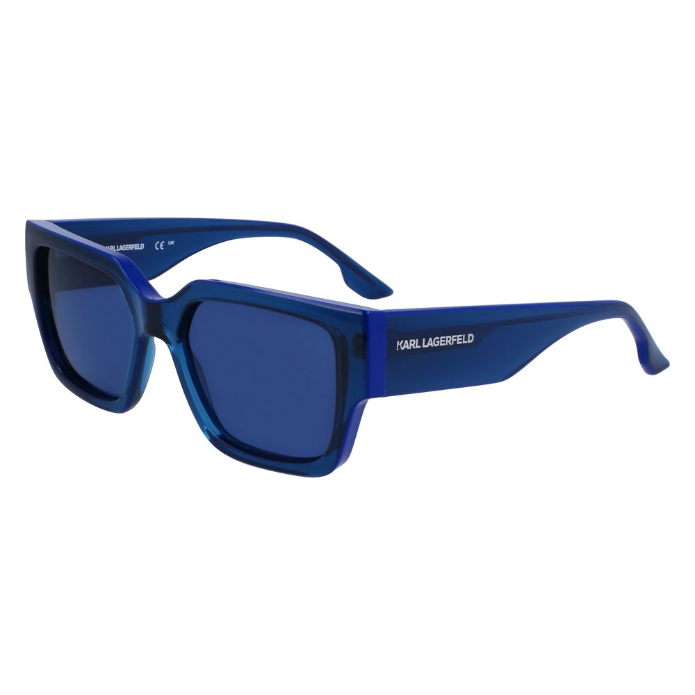 Слънчеви очила Unisex sunglasses KARL LAGERFELD KL6142S423 Blue angled view