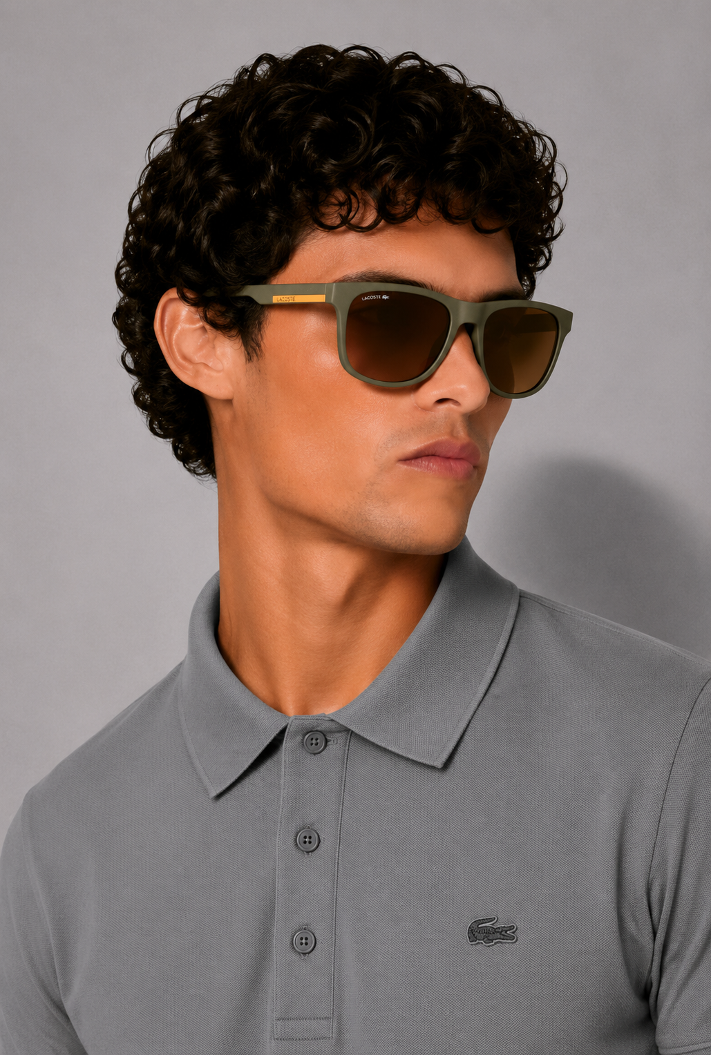 Слънчеви очила Unisex sunglasses LACOSTE
L969S 317 Military Green lifestyle view