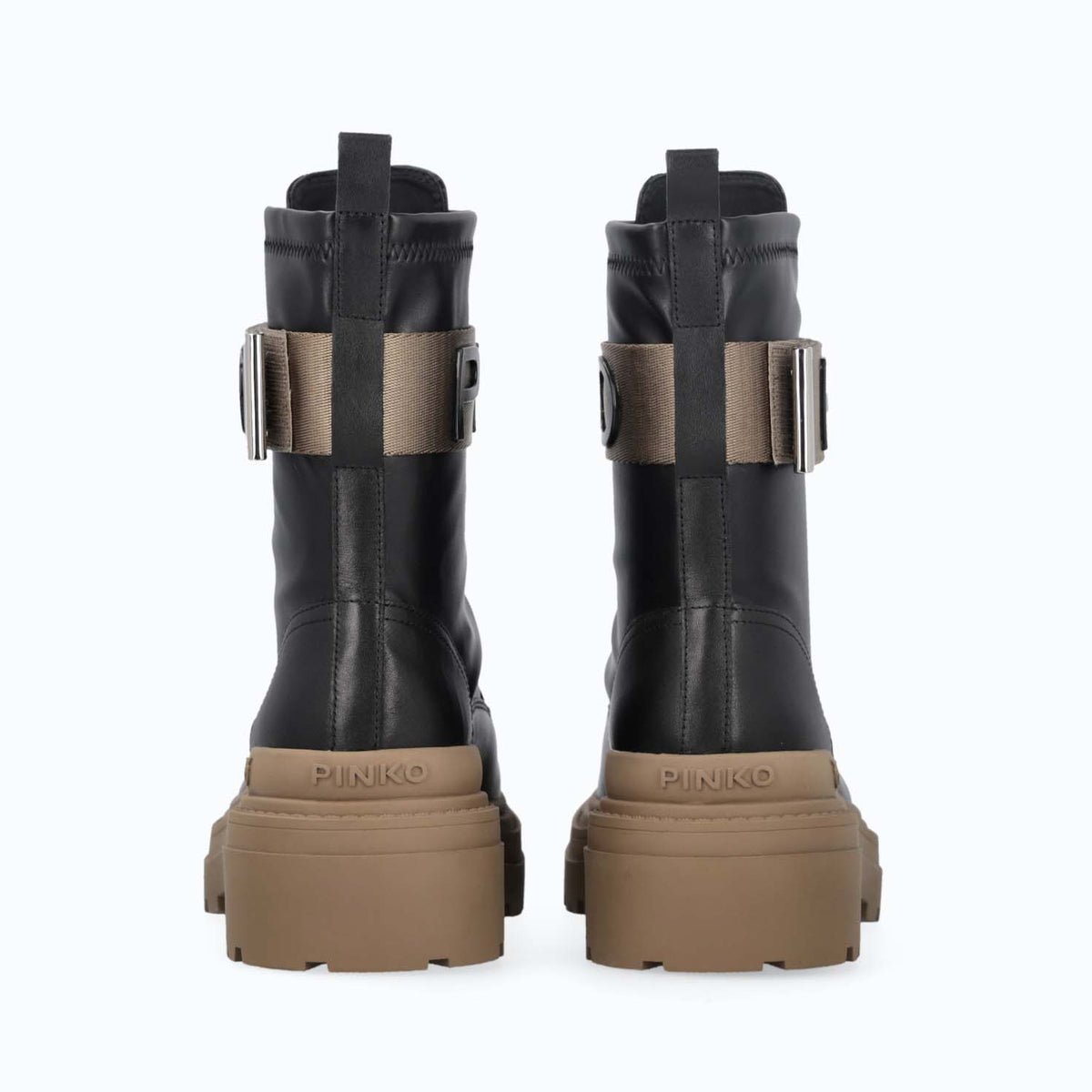 Дамски боти Women’s ankle boots Pinko Mia 13
SD0219P061-Z99 Black Beige heels view