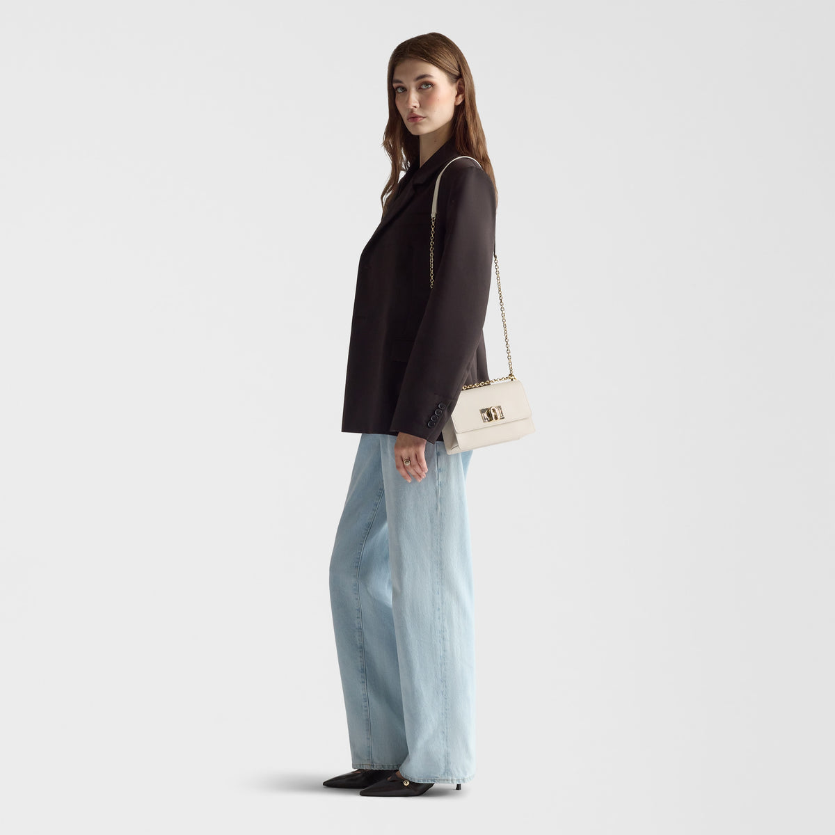 Women’s crossbody bag Furla 1927 Mini
BAFKACO_ARE000_9161 PNN00 Panna side view