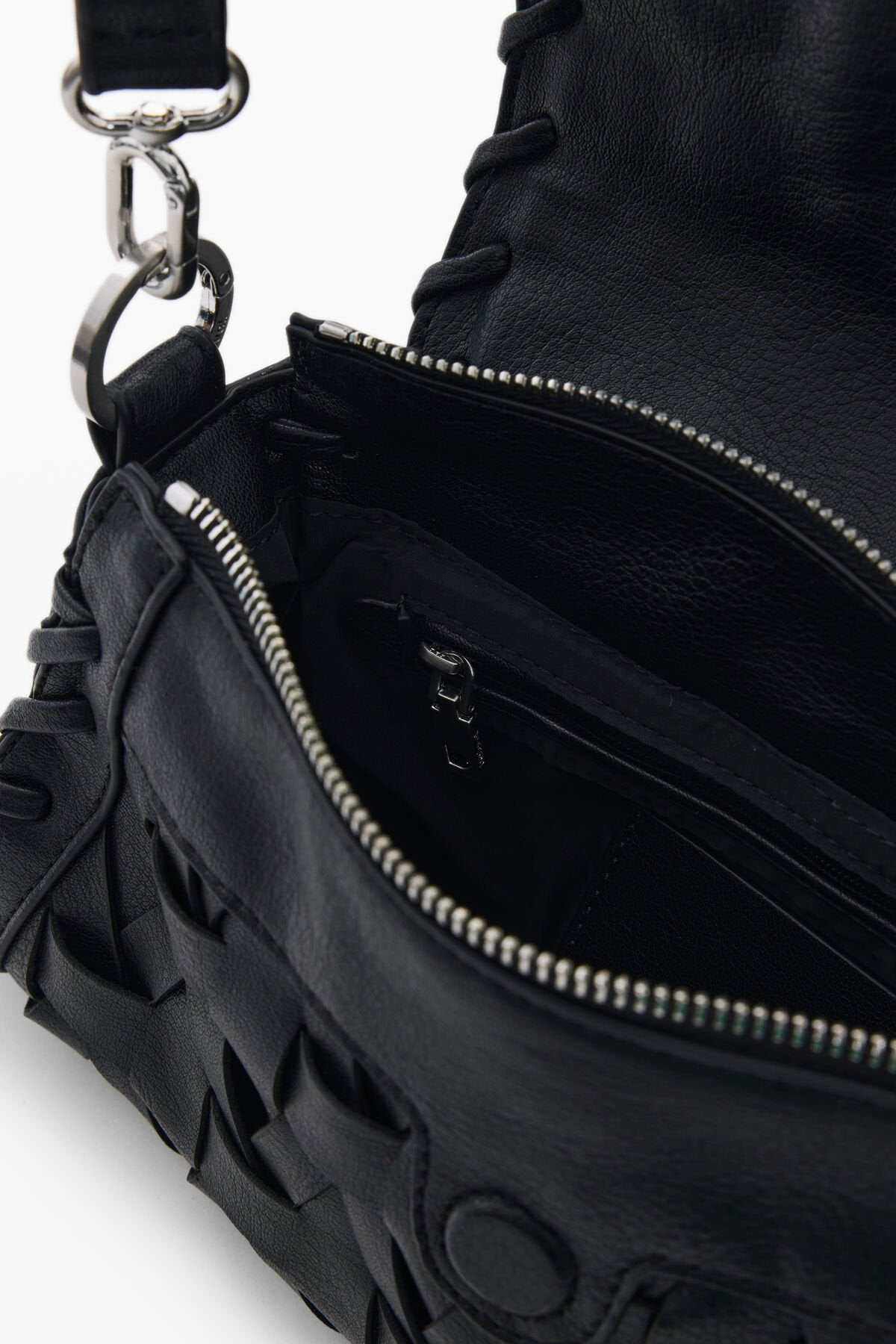 Дамска чанта Women’s handbag Desigual
26SAXPA1 2000 Black inside view 2
