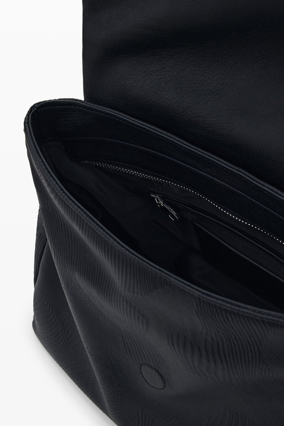 Дамска чанта раница Women’s handbag and rucksack Desigual 26SAKP31 2000 Black inside view