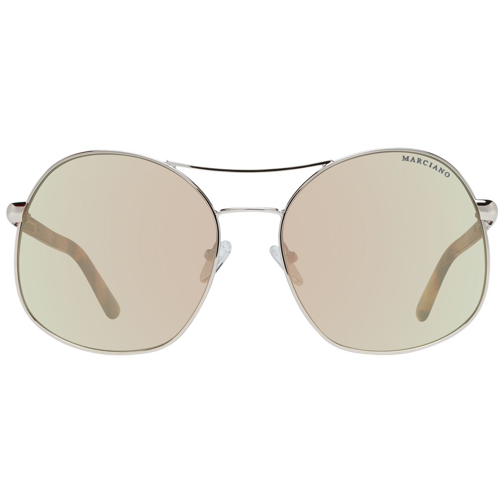 Дамски слънчеви очила Women’s metal sunglasses Marciano by Guess GM0807 32B Rose Gold front view