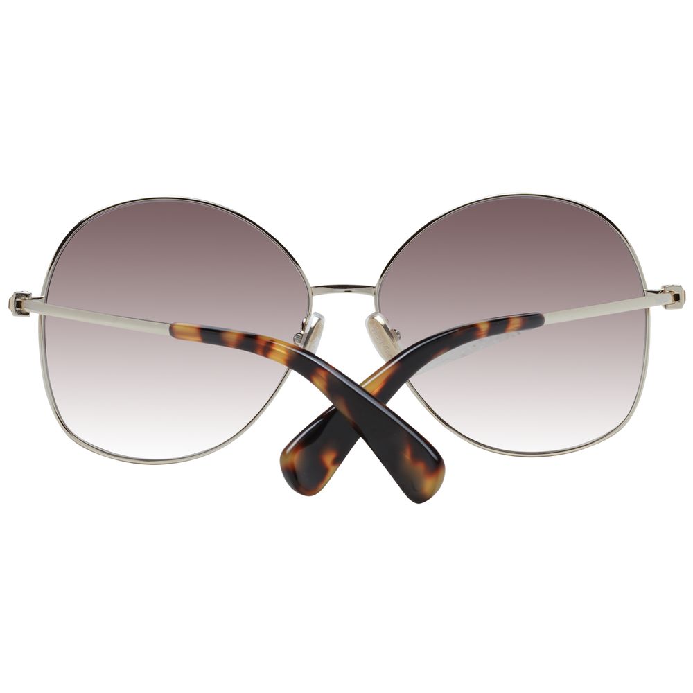 Дамски слънчеви очила Women’s metal sunglasses Max Mara MM0034 32F Gold angled view
