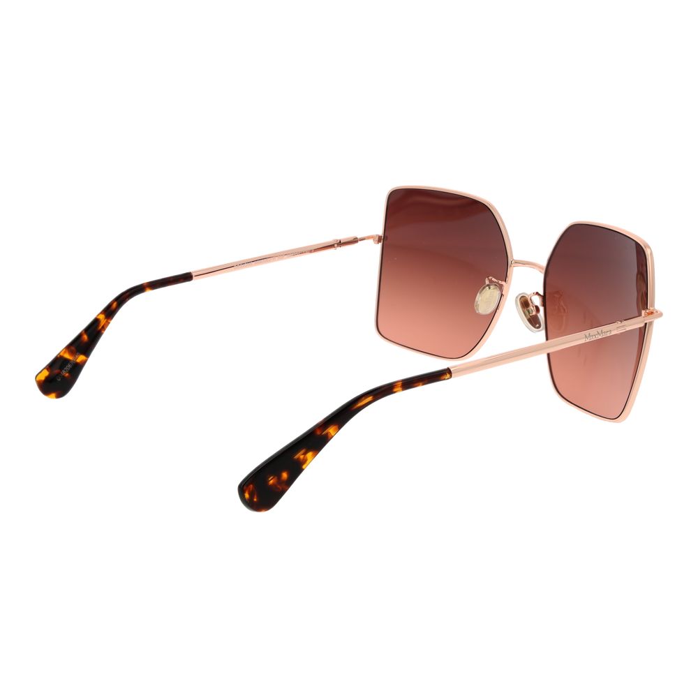 Дамски слънчеви очила Women’s metal sunglasses Max Mara MM0062-H 50F Rose Gold angled view