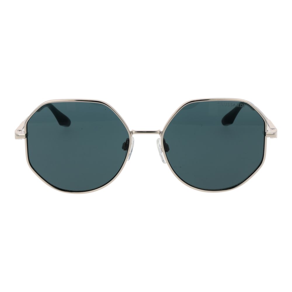 Дамски слънчеви очила Women’s metal sunglasses Trussardi TSW3012 03B front view