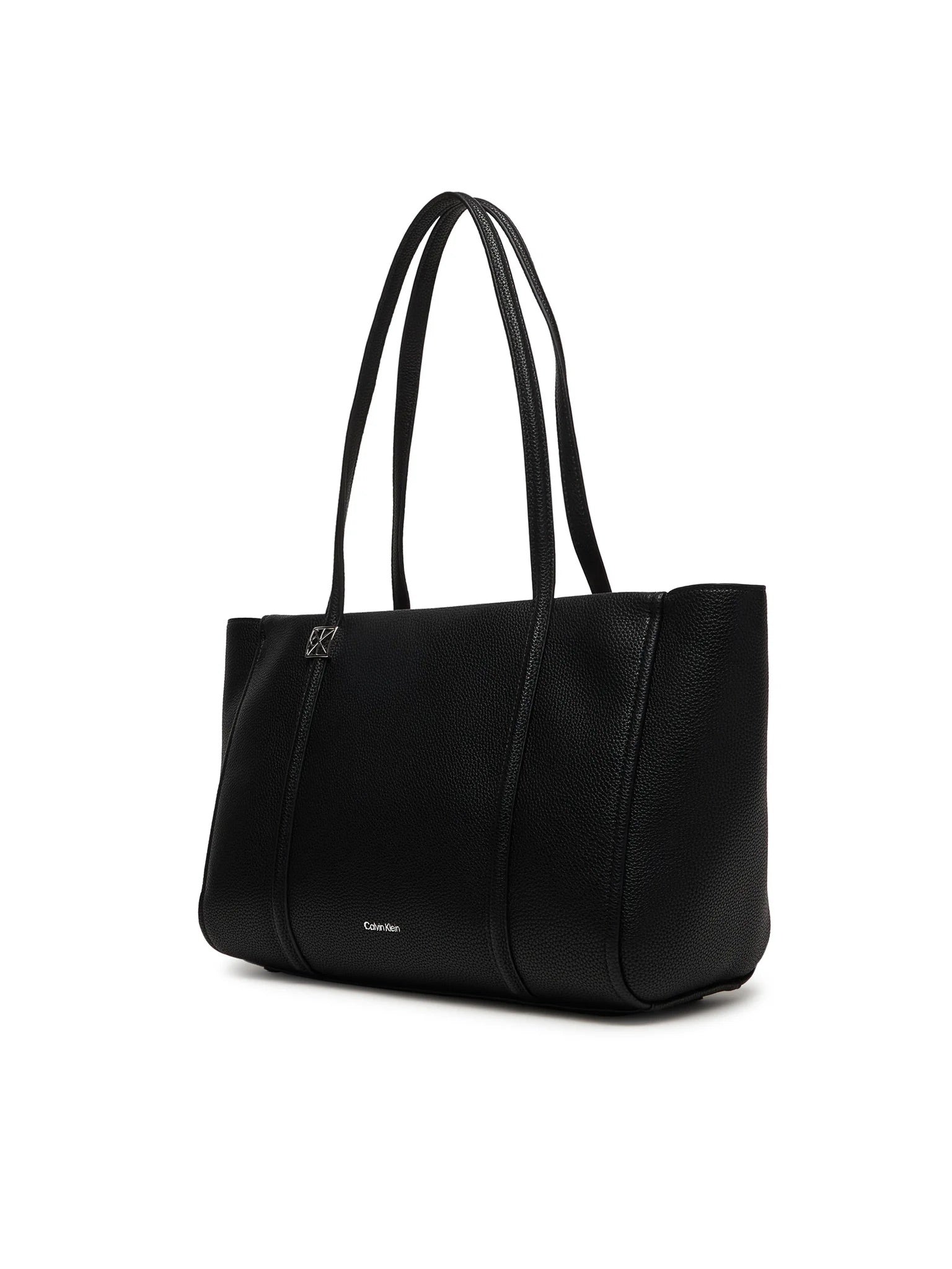 Дамска шопинг чанта Women’s shopping bag Calvin Klein LV04F3424G UB1 Black angled view