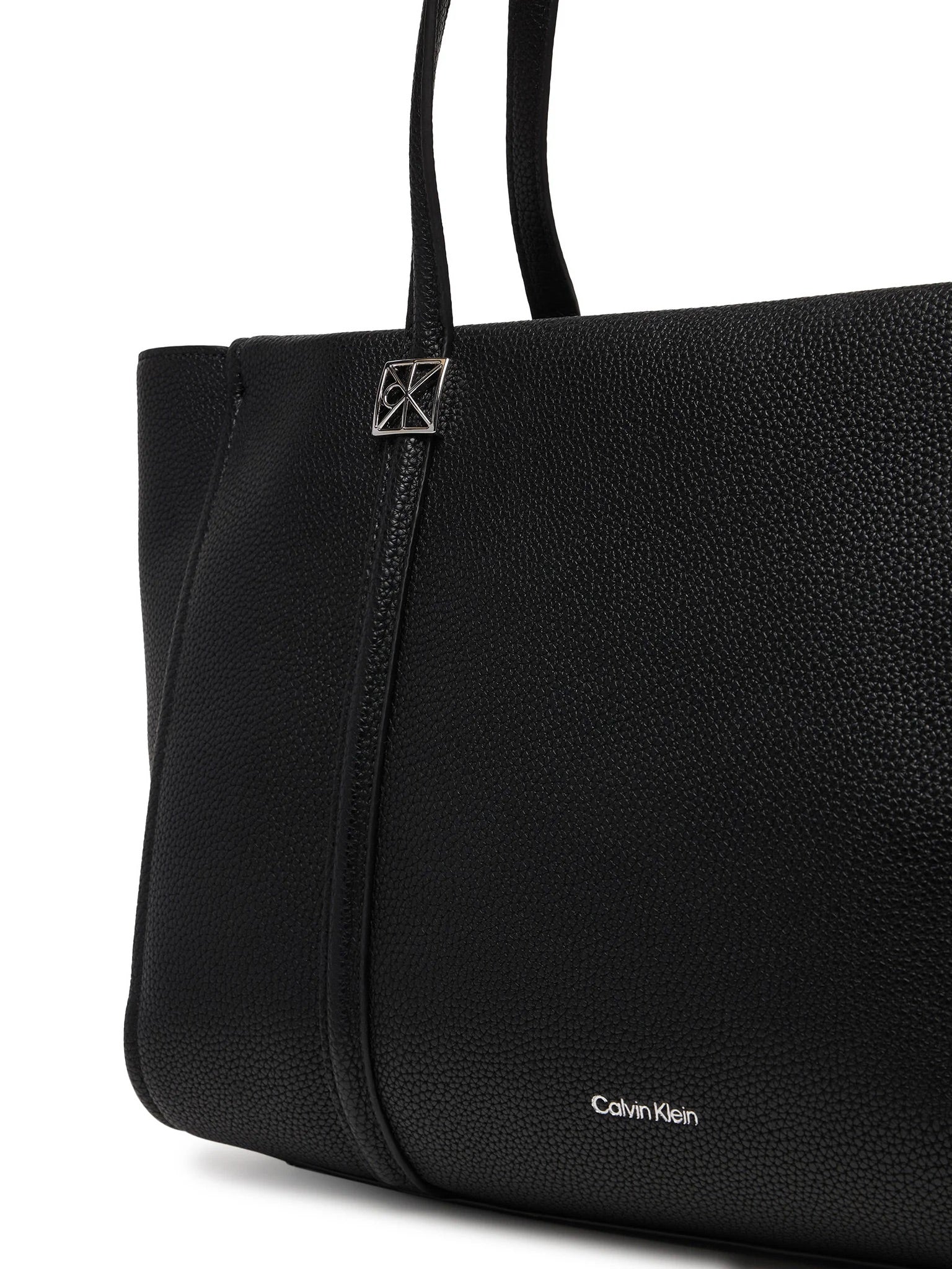 Дамска шопинг чанта Women’s shopping bag Calvin Klein LV04F3424G UB1 Black close up view