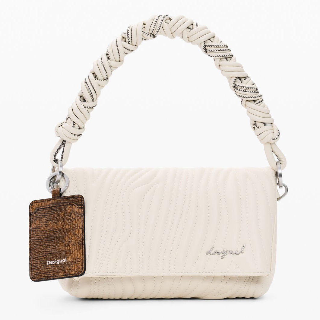 Дамска чанта Women’s shoulder bag Desigual 
26SAXPBB 1008 White front view