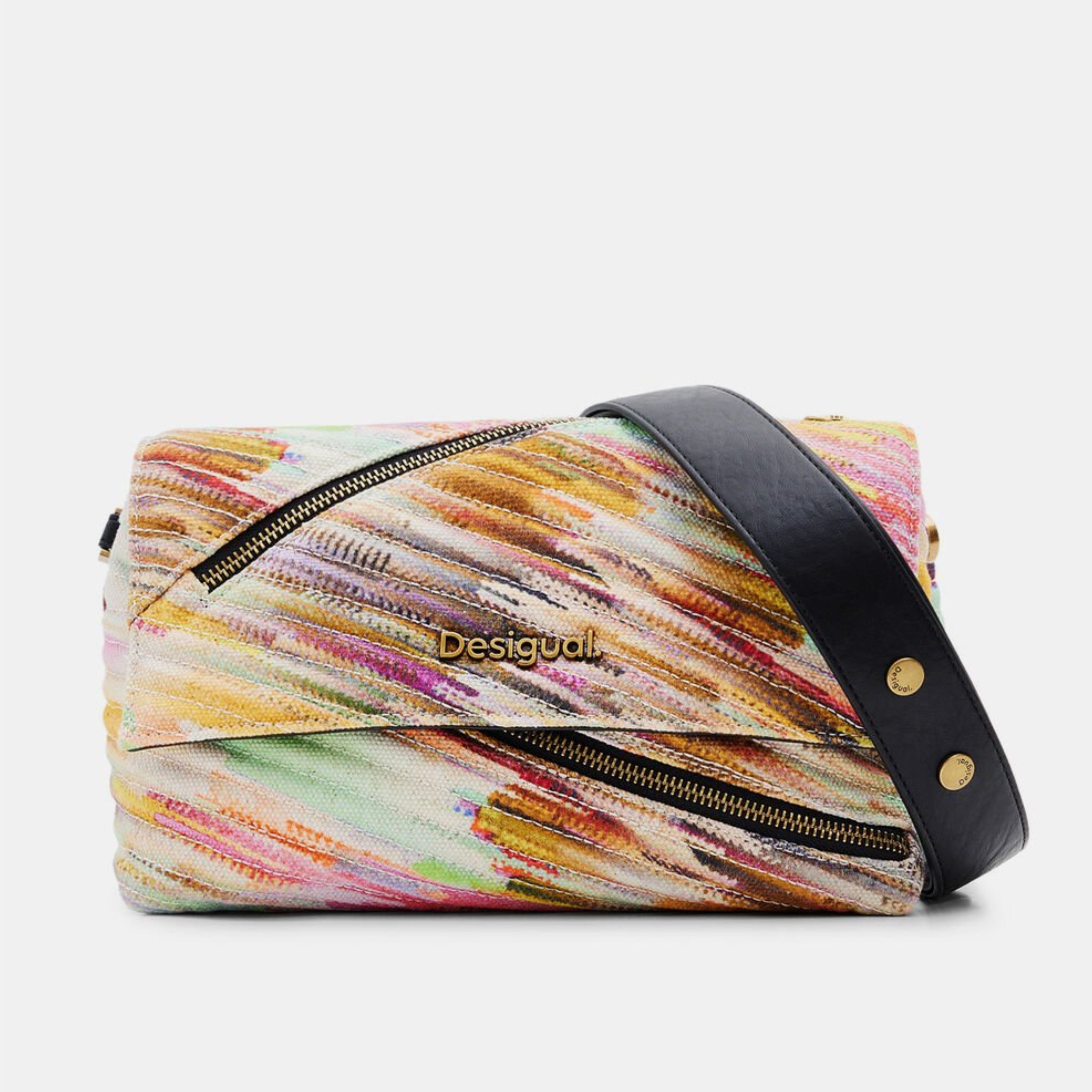 Дамска чанта Women’s shoulder bag Desigual M Multicolour 24SAXA04 9019 front view
