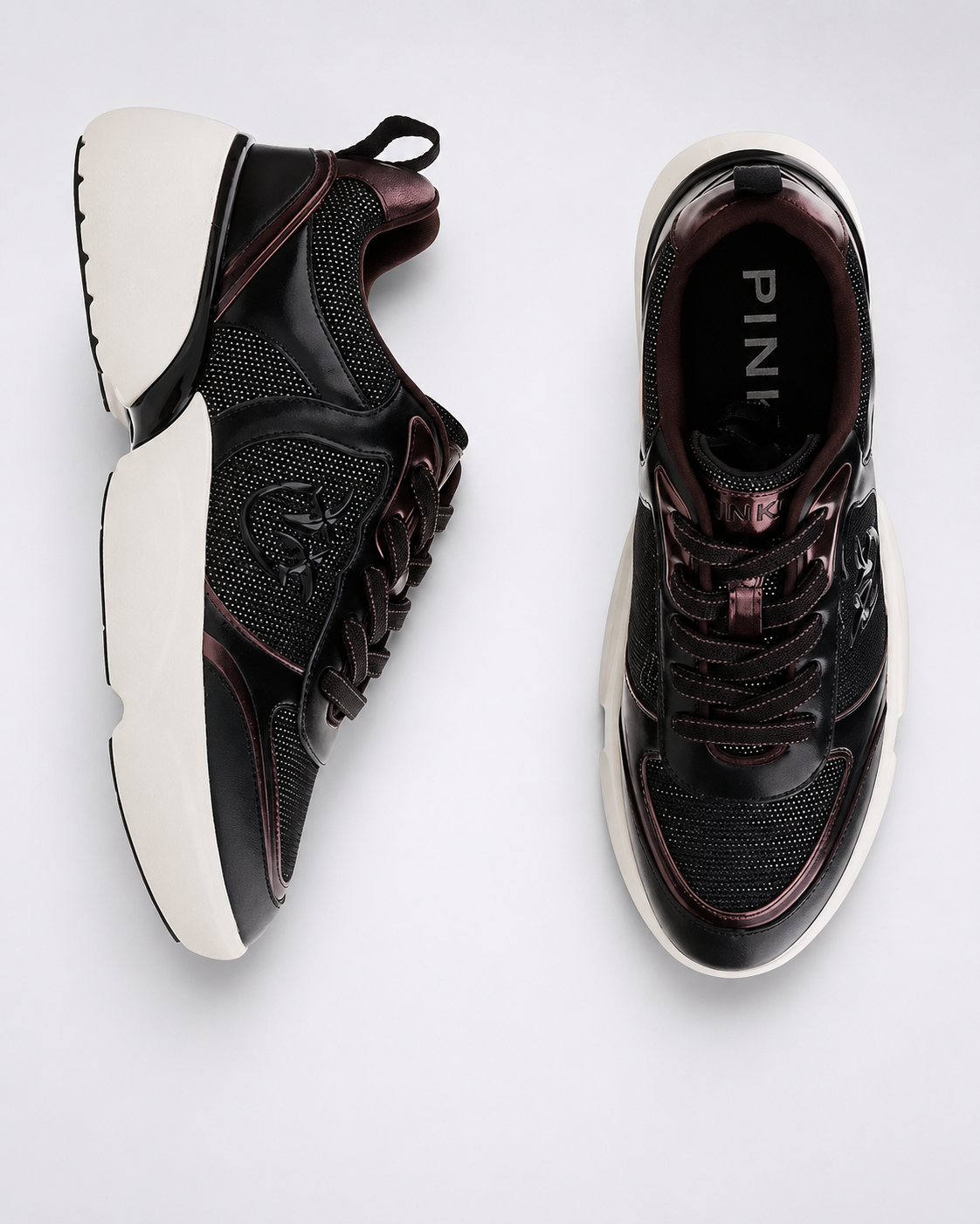Дамски кецове Women’s sneakers Pinko Alba 03
SS0211P027 Z99 Black top view