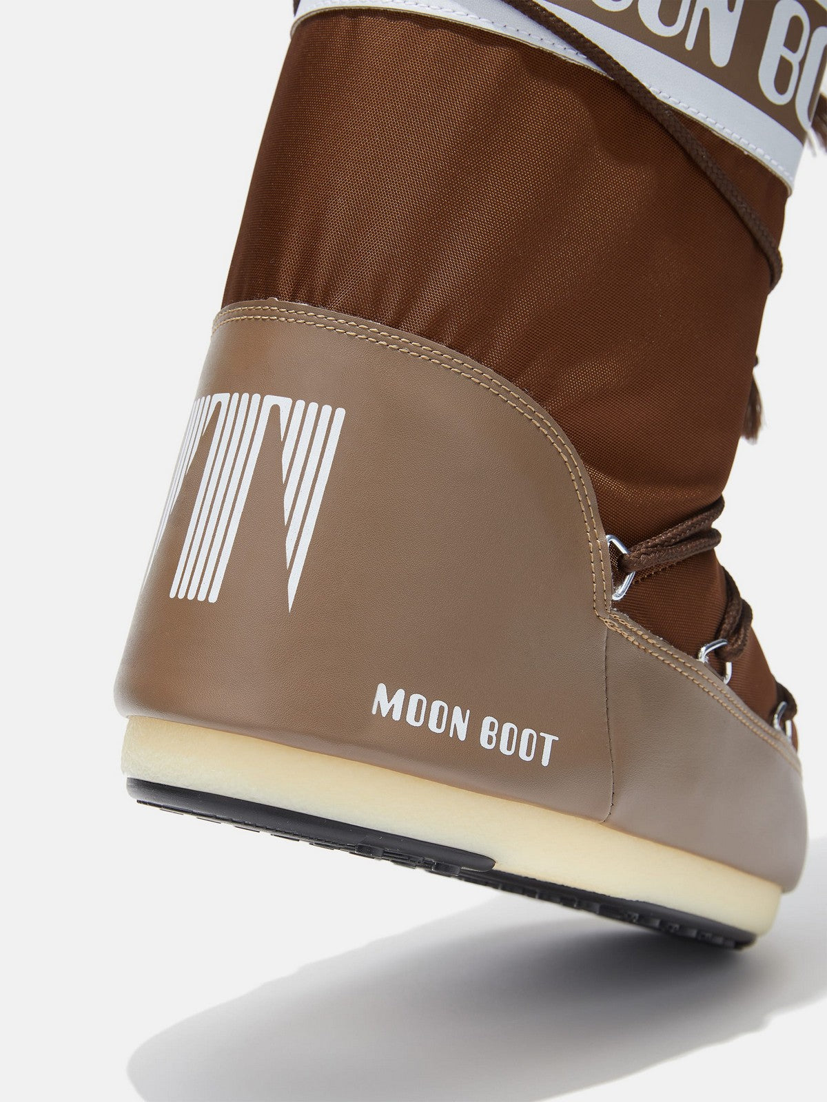 Дамски апрески Women’s snow boots MOON BOOT Icon Nylon 80D1400440 M005 Brown detail view