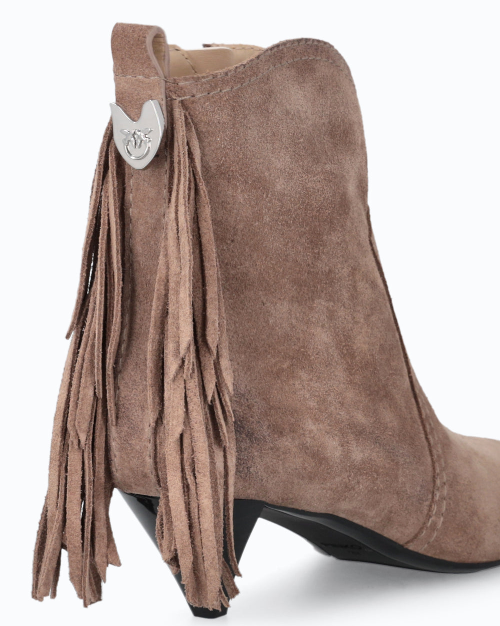 Дамски боти с ток Women’s suede ankle boots Pinko Didi 01 SD0653P151L15 Brown detail view