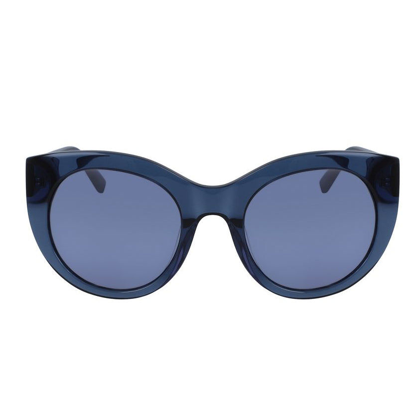 Дамски слънчеви очила Women’s sunglasses DKNY DK517S 400 Transparent Navy Blue front view