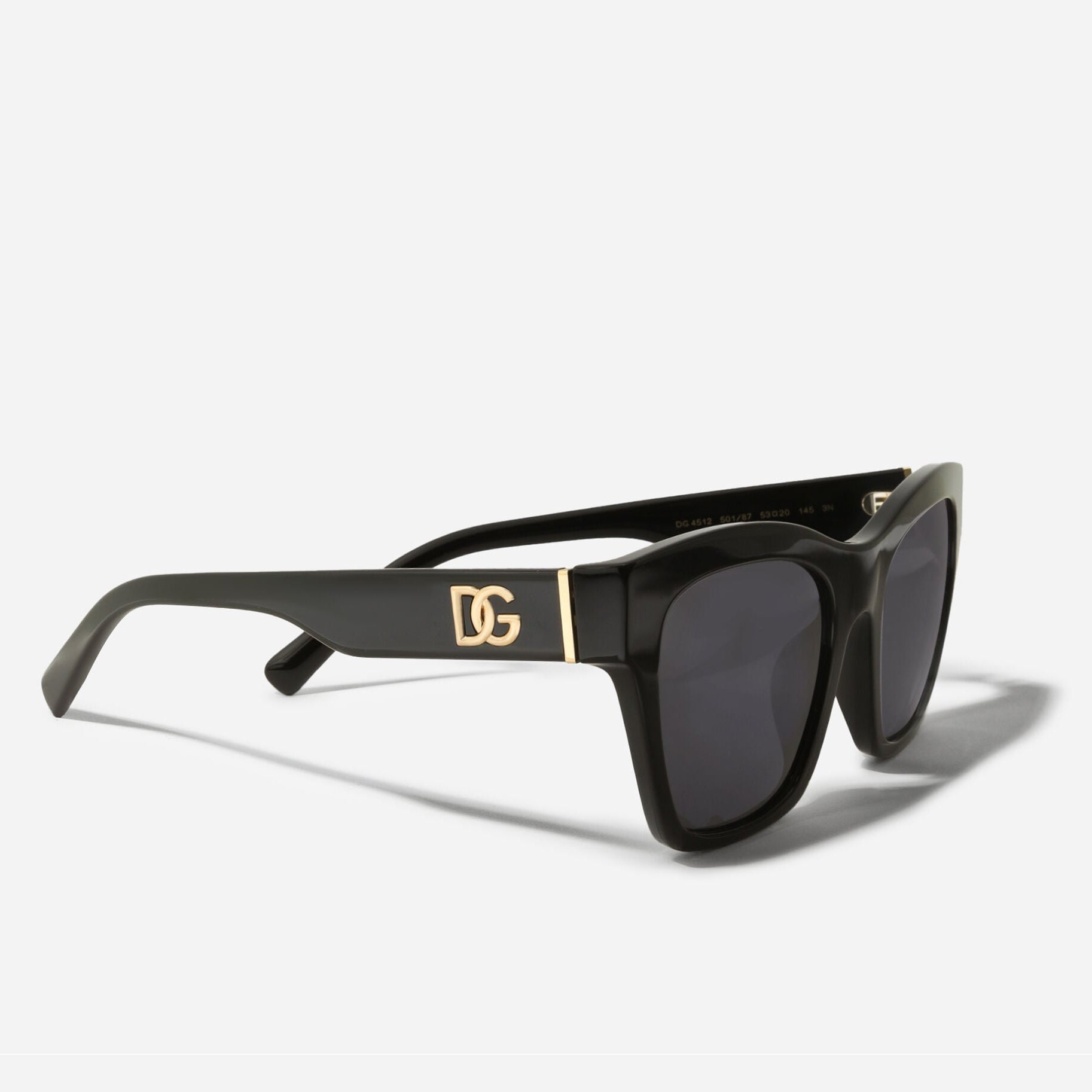 Дамски слънчеви очила Women’s sunglasses Dolce & Gabbana DG4512 501 87 Black side view