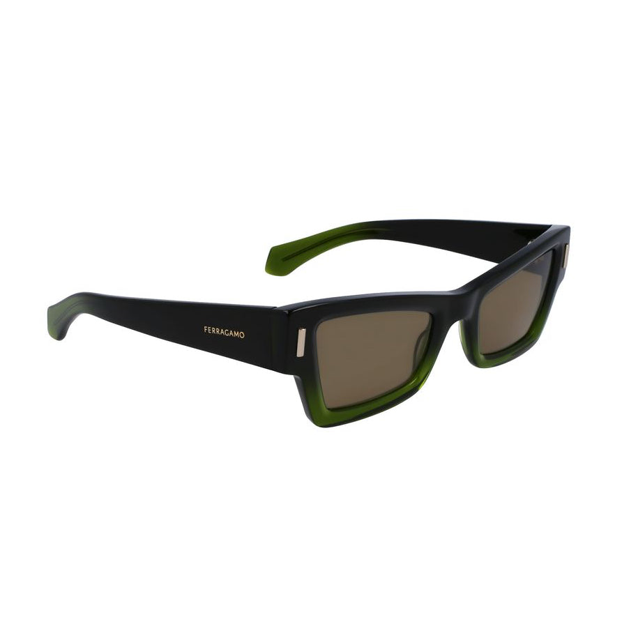 Дамски слънчеви очила Women’s sunglasses FERRAGAMO SF2006S 316 Green angled view