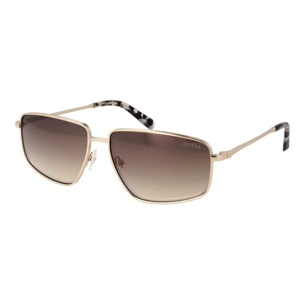 Дамски метални слънчеви очила Women’s sunglasses Guess GU00088 32G Golden