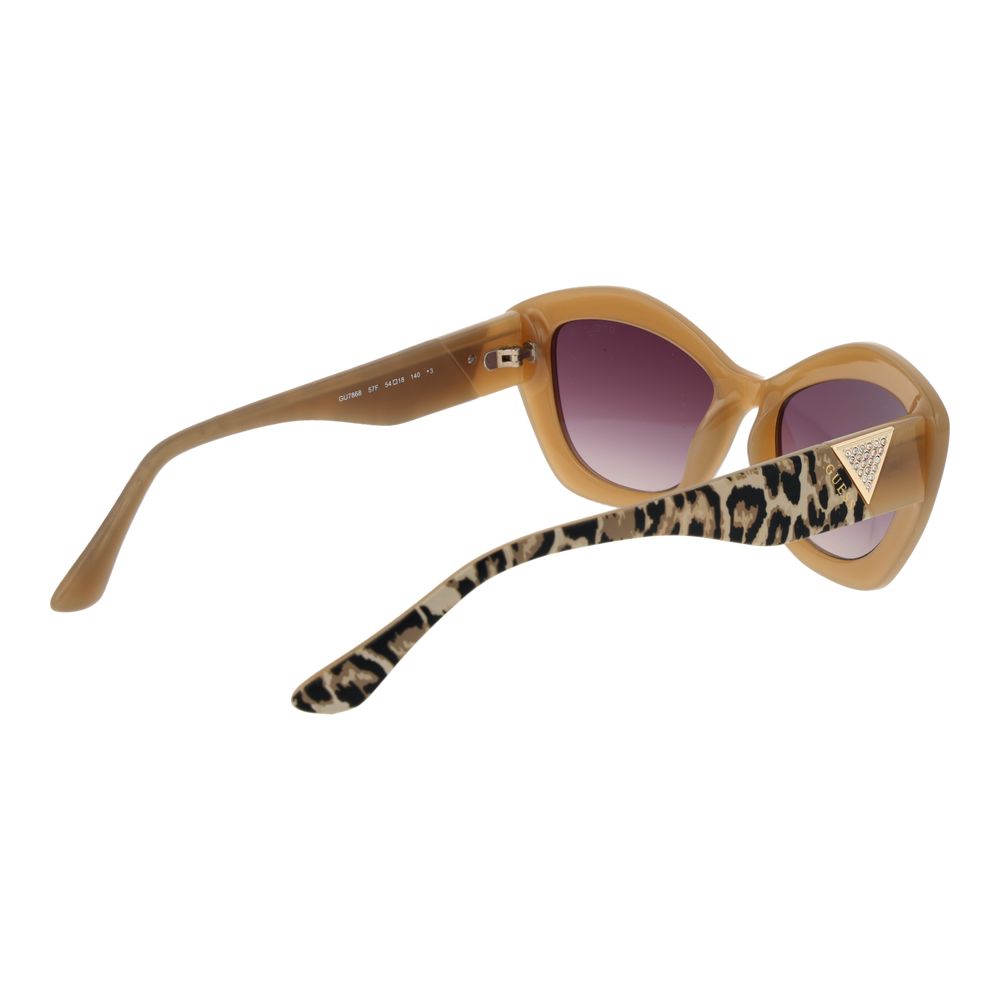 Дамски слънчеви очила Women’s sunglasses Guess GU7868 57F Brown angled view
