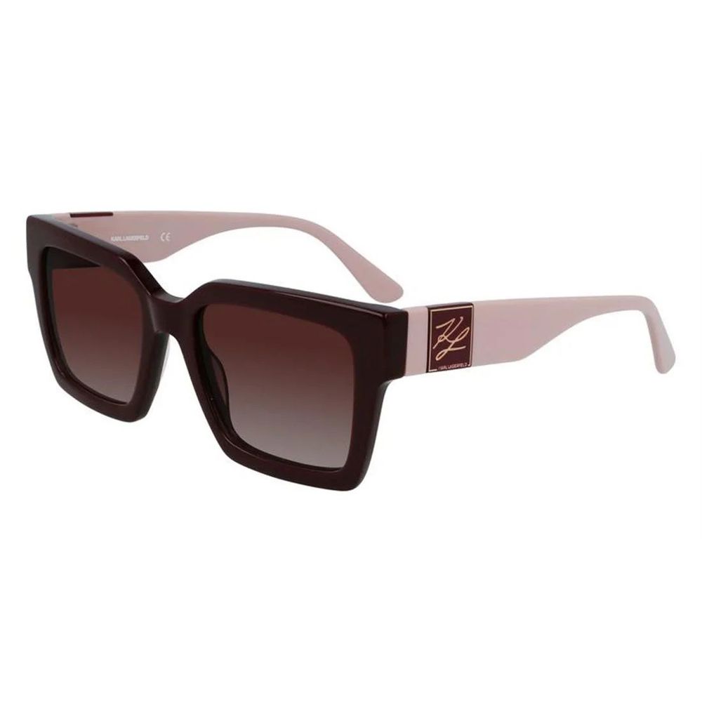 Дамски слънчеви очила Women’s sunglasses KARL LAGERFELD KL6057S605 Brown angled view