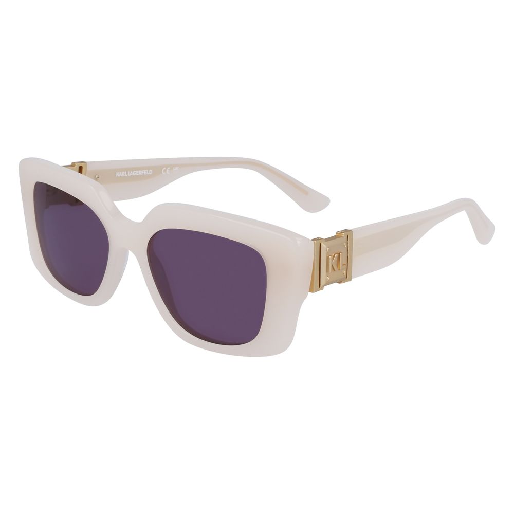 Дамски слънчеви очила Women’s sunglasses KARL LAGERFELD KL6125S280 Beige angled view