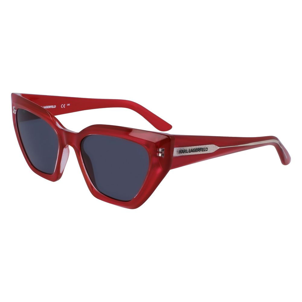 Дамски слънчеви очила Women’s sunglasses KARL LAGERFELD KL6145S600 Red angled view
