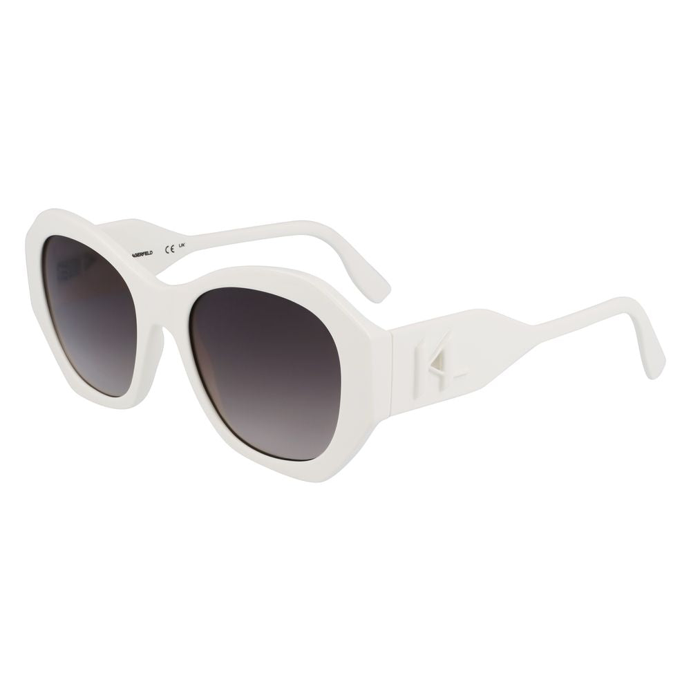 Дамски слънчеви очила Women’s sunglasses KARL LAGERFELD KL6146S105 White angled view