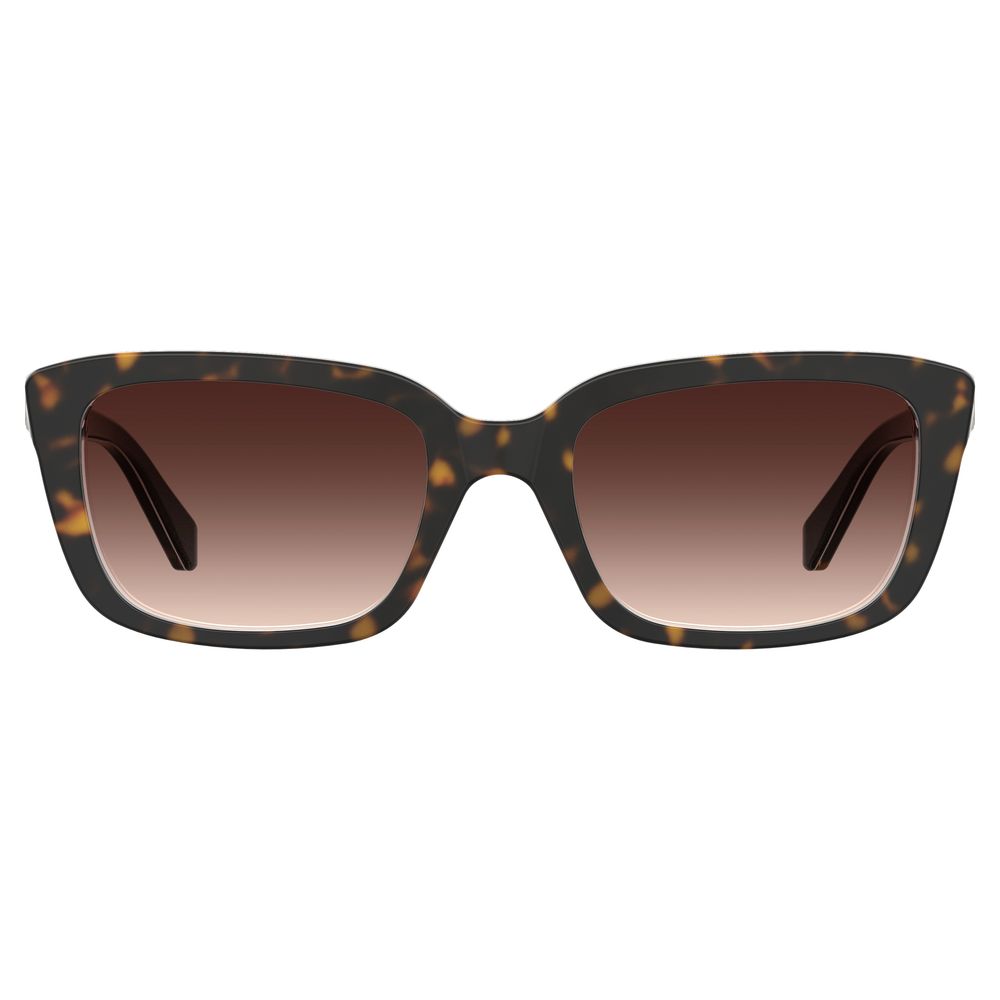 Дамски слънчеви очила Women’s sunglasses LOVE MOSCHINO MOL042S086F3H Brown front view