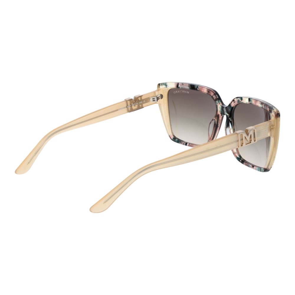Дамски слънчеви очила Women’s sunglasses Marciano by Guess GM00012 59P Beige back view