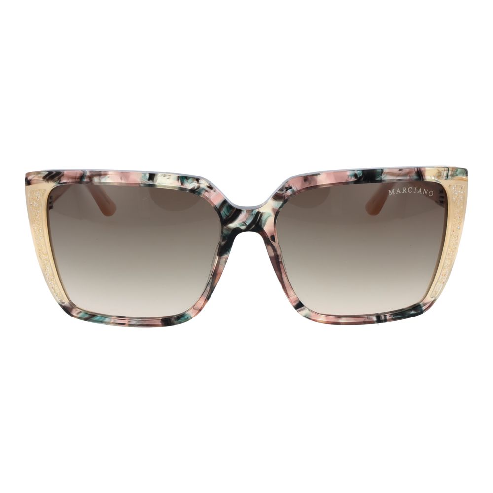Дамски слънчеви очила Women’s sunglasses Marciano by Guess GM00012 59P Beige front view