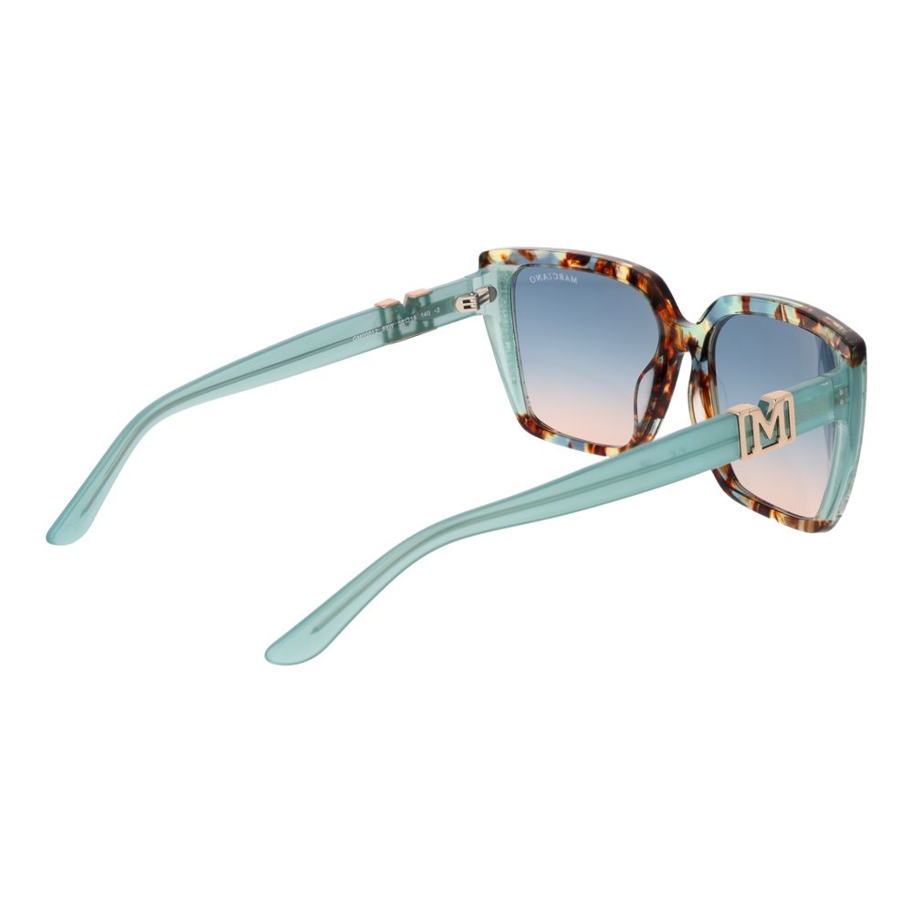 Дамски слънчеви очила Women’s sunglasses Marciano by Guess GM00012 89W Turquoise angled view