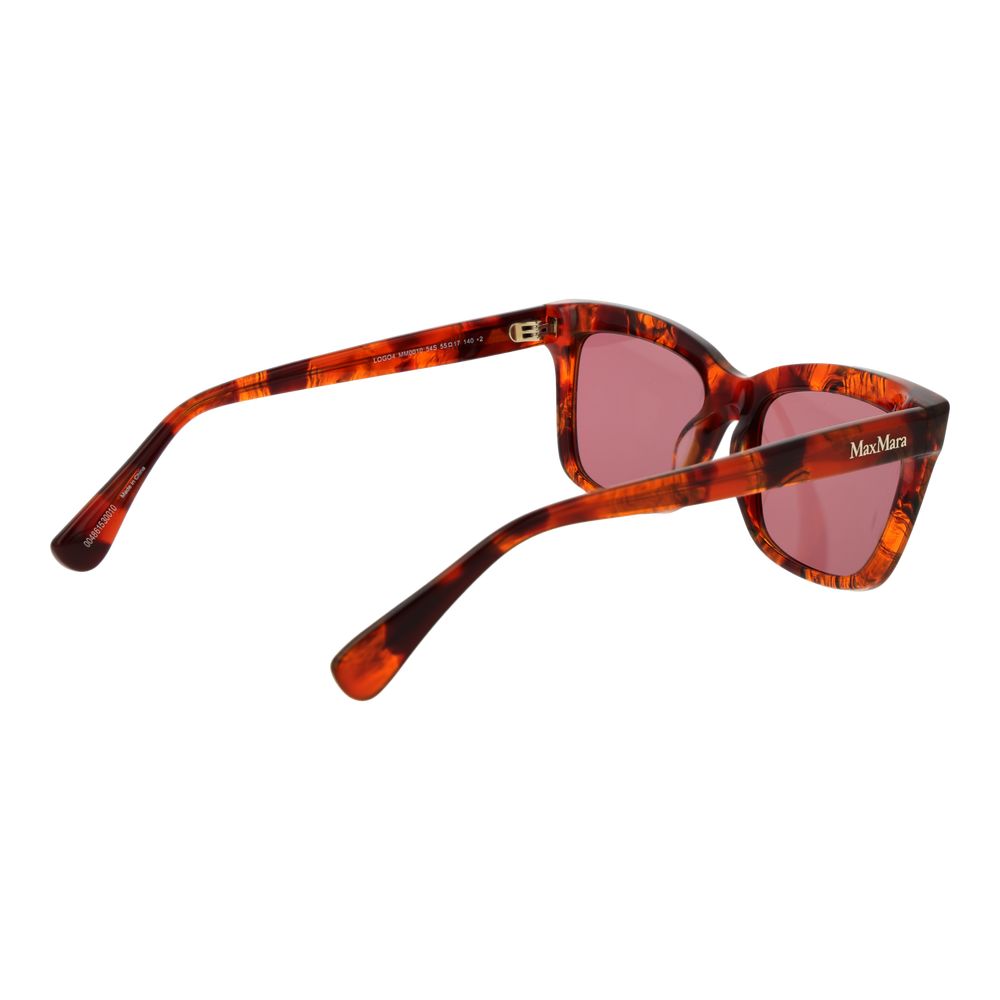 Дамски слънчеви очила Women’s sunglasses Max Mara MM0010 54S Brown angled view