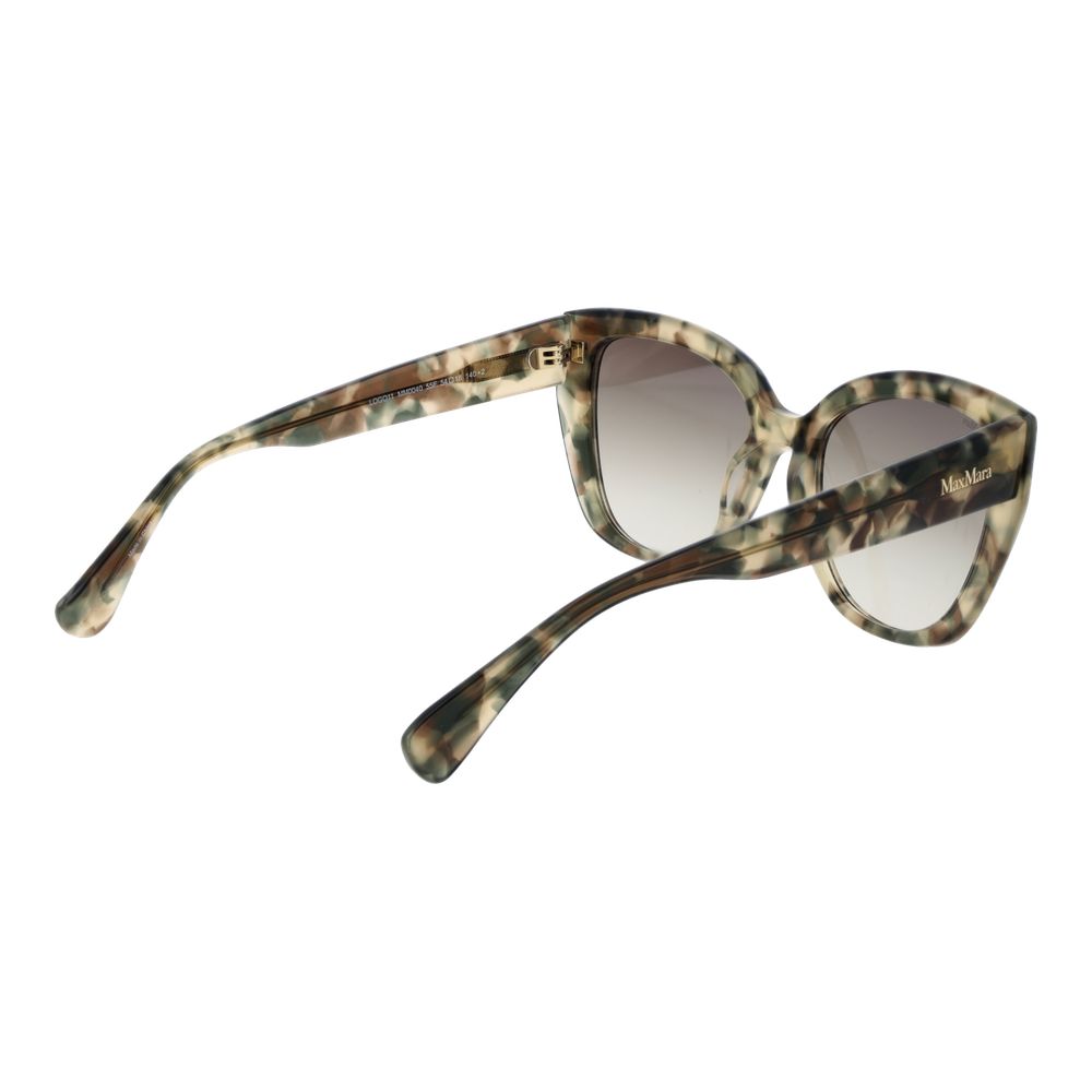 Дамски слънчеви очила Women’s sunglasses Max Mara MM0040 55F Olive Green / Brown angled view